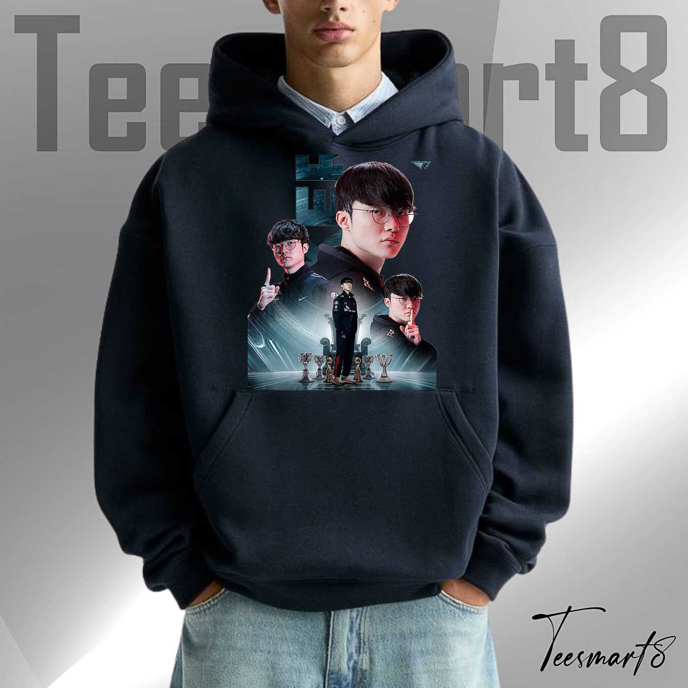 Faker The Goat - Mid Lane King Hoodie